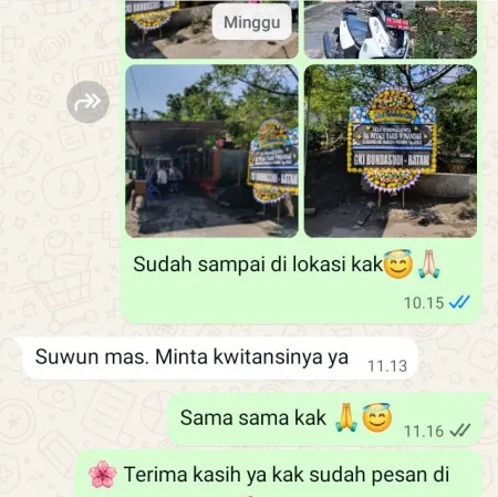 Pengiriman Papan Bunga Duka Pinangsia